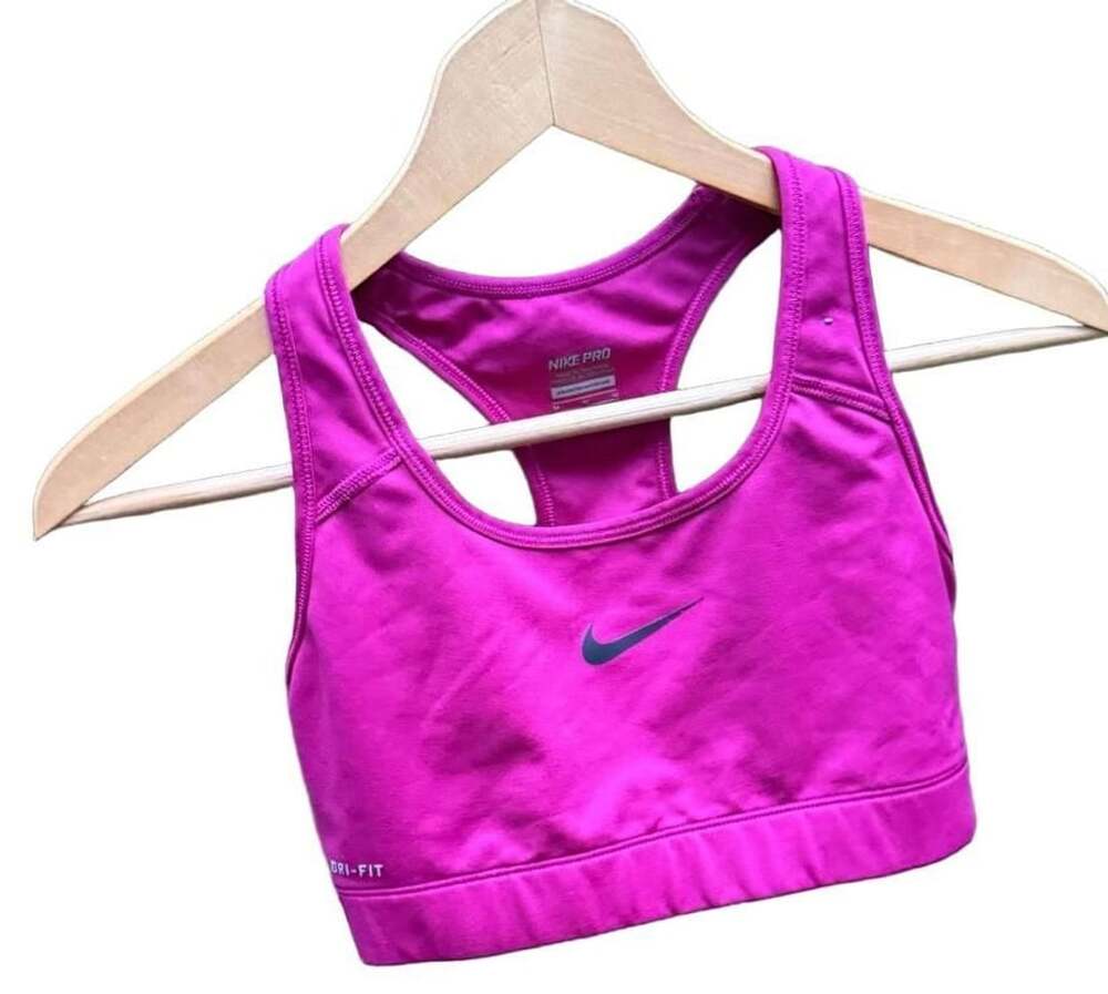Nike Pro Dri-Fit Pink Sports Bra Medium